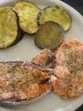 Salmón en microonda