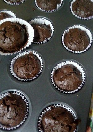 Una foto de Brownies ultra chocolate