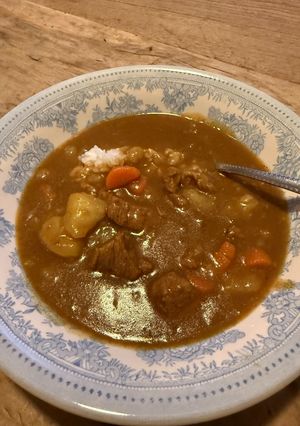 A picture of Japanese Beef Curry.