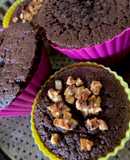 Brownie de manzana sin harina