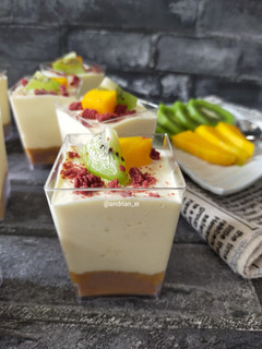 Foto resep Unbaked Mango Cheese Cake (No Egg, No Gelatin)