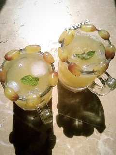 A picture of Green Grapes mojito🍻.