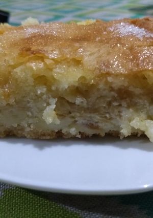 Una foto de Tarta de manzana rápida y fácil