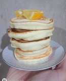 Hotcakes de naranja