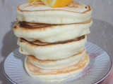 Hotcakes de naranja