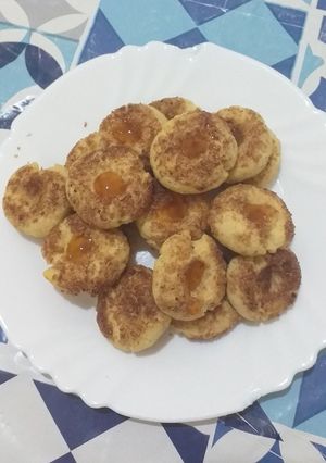 صورة لوصفة حلوى بمكونات بسيطة