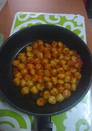 Una foto de Ñoquis de papas a la napolitana