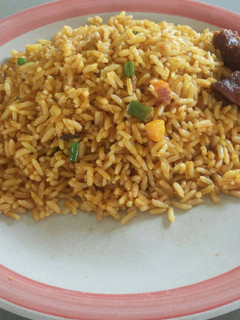 A picture of Jollof rice.