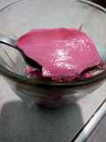 Gelatina light con leche descremada