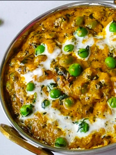मेथी मटर मलाई (methi matar malai recipe in Hindi) रेसिपी मुख्य फोटो