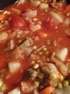 A picture of My moms veggie soup.