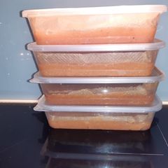 Spiced quince paste/ membrillo A picture of Spiced quince paste/ membrillo.