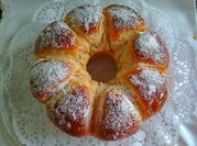 Una foto de pan de masa brioche