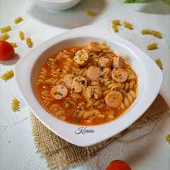 Fusili tomato soup-レシピのメイン写真