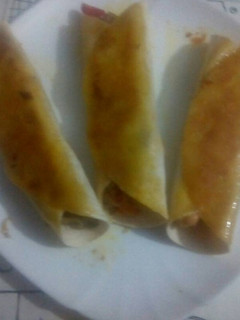 Una foto de Fajitas de pollo con verduras picantes