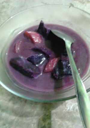 Foto resep Kolak ubi ungu