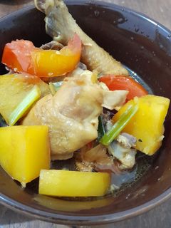Foto resep Semur ayam dan kentang