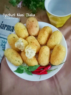 Foto resep Kroket Nasi Italia