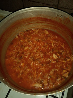 Una foto de Arroz con pollo 🍗🍚