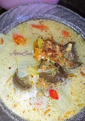 Foto resep Sayur Lodeh terong sawi putih (jangan ndeso yang nganenin)