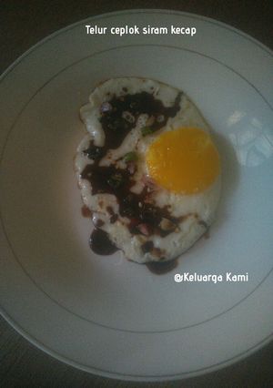 Foto resep Telur ceplok siram kecap