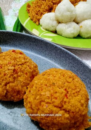 Foto resep Ketan Serundeng Pedas Manis