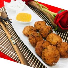 A picture of Whosayna’s Daal Bhajia.
