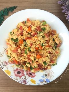 Foto resep Orak Arik Telur Tomat (2)