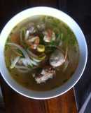 Bánh canh bột lọc ngẫu hứng