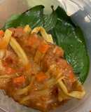 ห่อหมกไก่ หน่อไม้สด #คลีน 90%