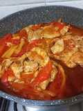 Pollo ai peperoni