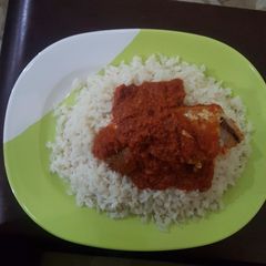 A picture of Fresh titus fish stew.