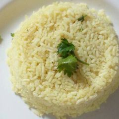 A picture of Tumeric rice.