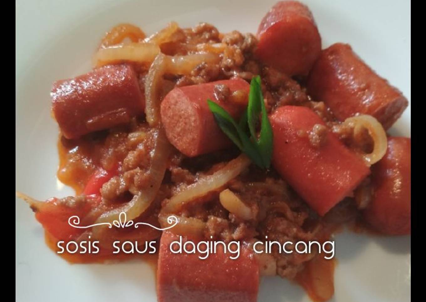 Sosis Saus Daging Cincang