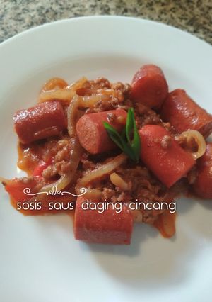 Foto resep Sosis Saus Daging Cincang