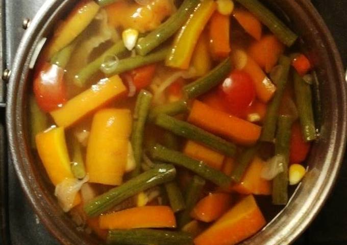 Resep Sayur Asam Manis Pedas oleh Sabrina Nurfadilla Cookpad