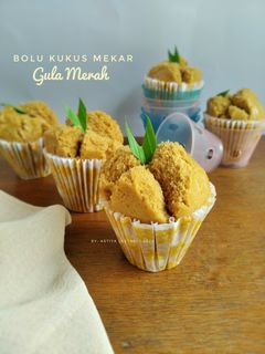 Foto resep Bolu Kukus Mekar Gula Merah (Tanpa Mikser)
