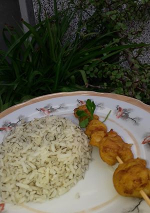 عکسی از دستور میگو پفکی