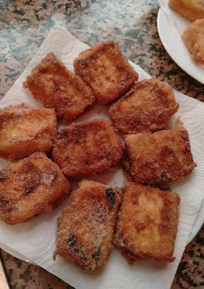 Una foto de Leche frita