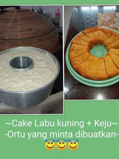 Foto resep Cake Labu Kuning Keju