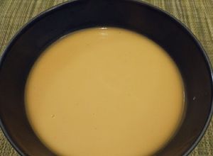 Una foto de Crema de calabaza y zanahoria en TM31