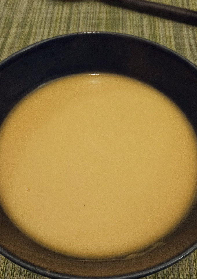 Una foto de Crema de calabaza y zanahoria en TM31