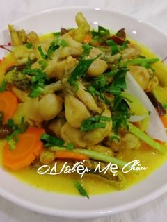 Hình của món Ếch Xào Lăn.