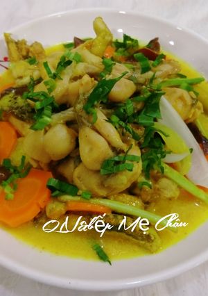 Hình của món Ếch Xào Lăn.