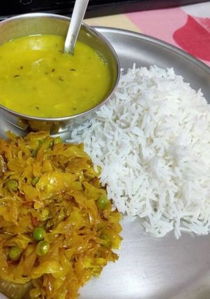 A picture of Dal rice.