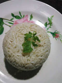 A picture of Cumin rice #authormarathon.