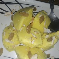 A picture of Lockdown special rabdi ice cream.