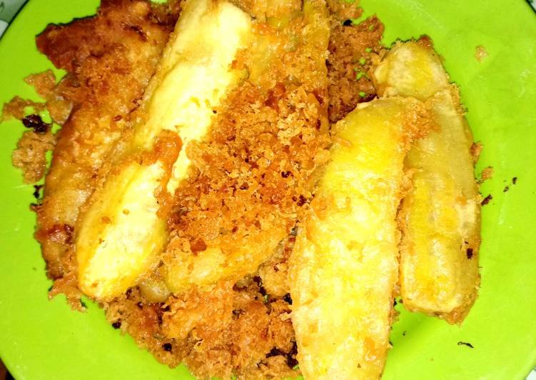 Pisang krispi, renyah ala mama indah