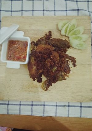 Foto resep Bebek Goreng Sambal Korek