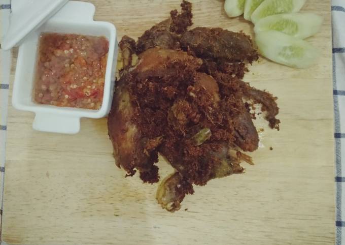 Bebek Goreng Sambal Korek